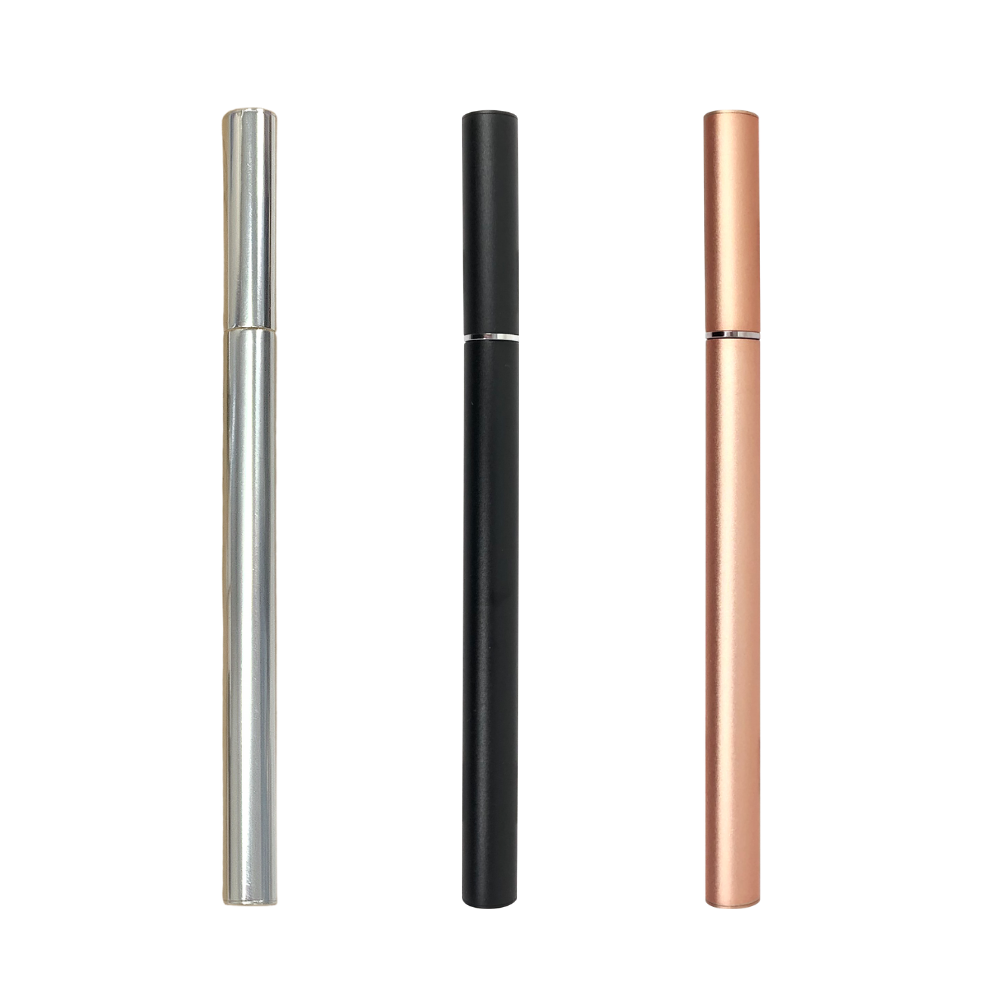 Luddite Point Slim Liner Fountain Pen Set in Pink Gold — Luddite fountain pen — precision nib writing instrument, at Cityluxe Singapore stationery store