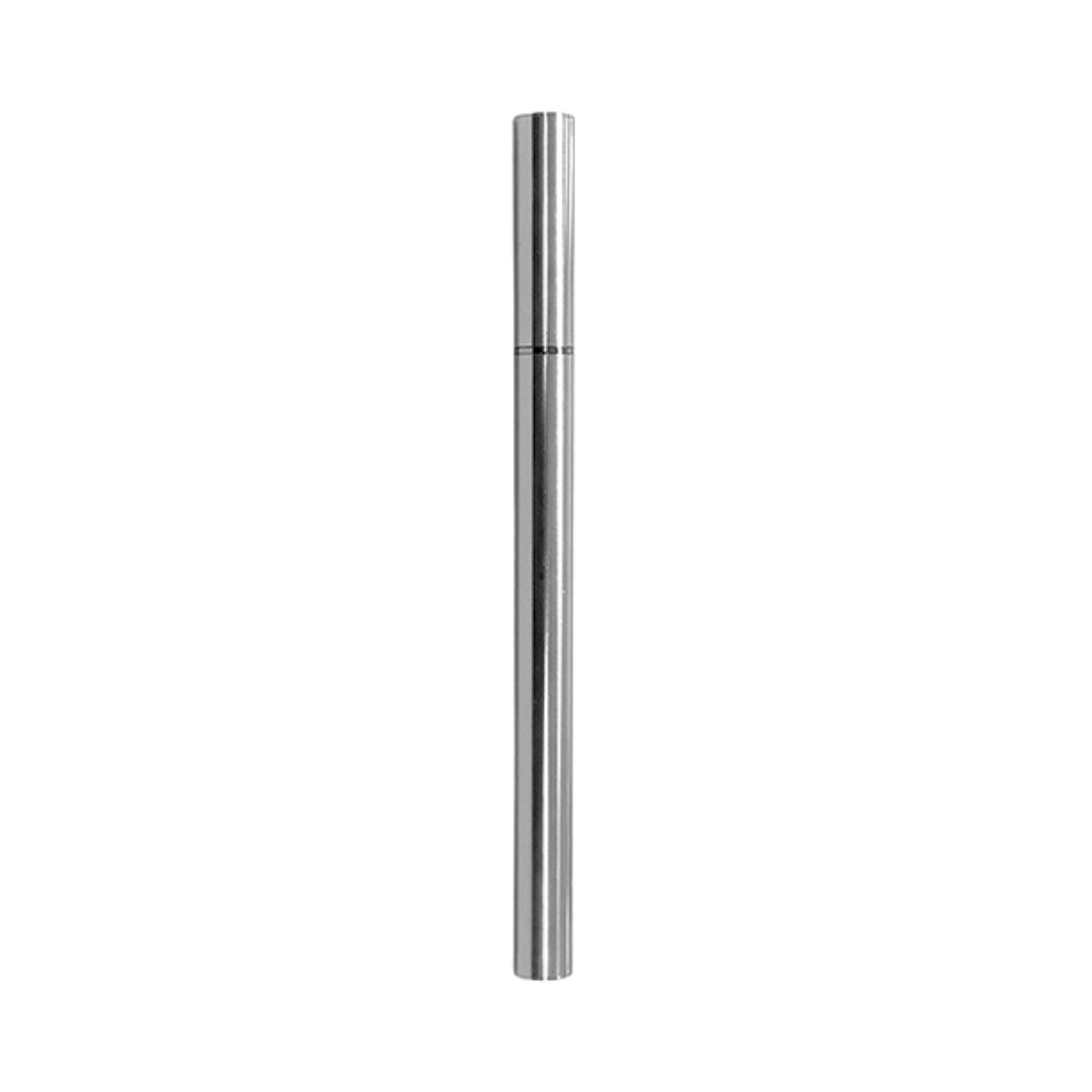 Luddite Point Slim Liner Fountain Pen Set in Silver — Luddite fountain pen — precision nib writing instrument, at Cityluxe Singapore stationery store