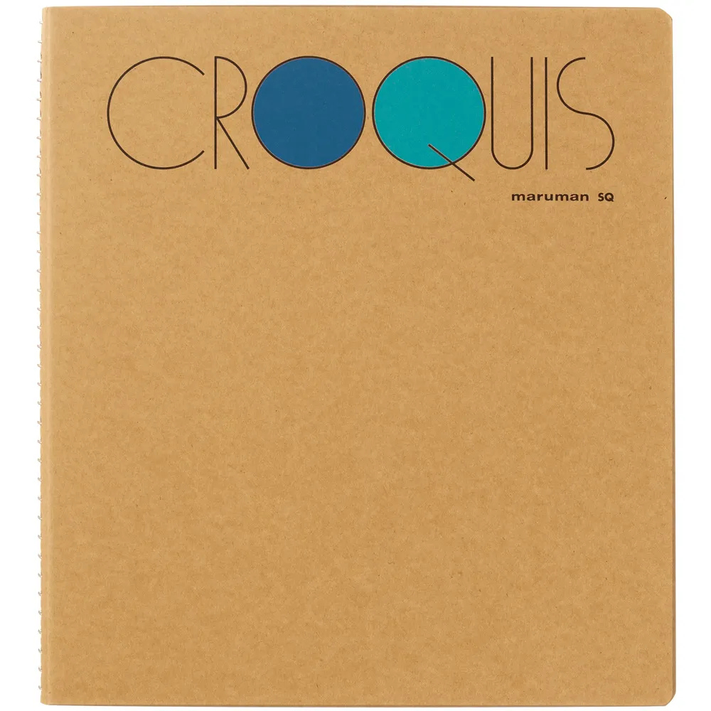 Maruman 176×155 Croquis Book White Croquis Paper - Blue