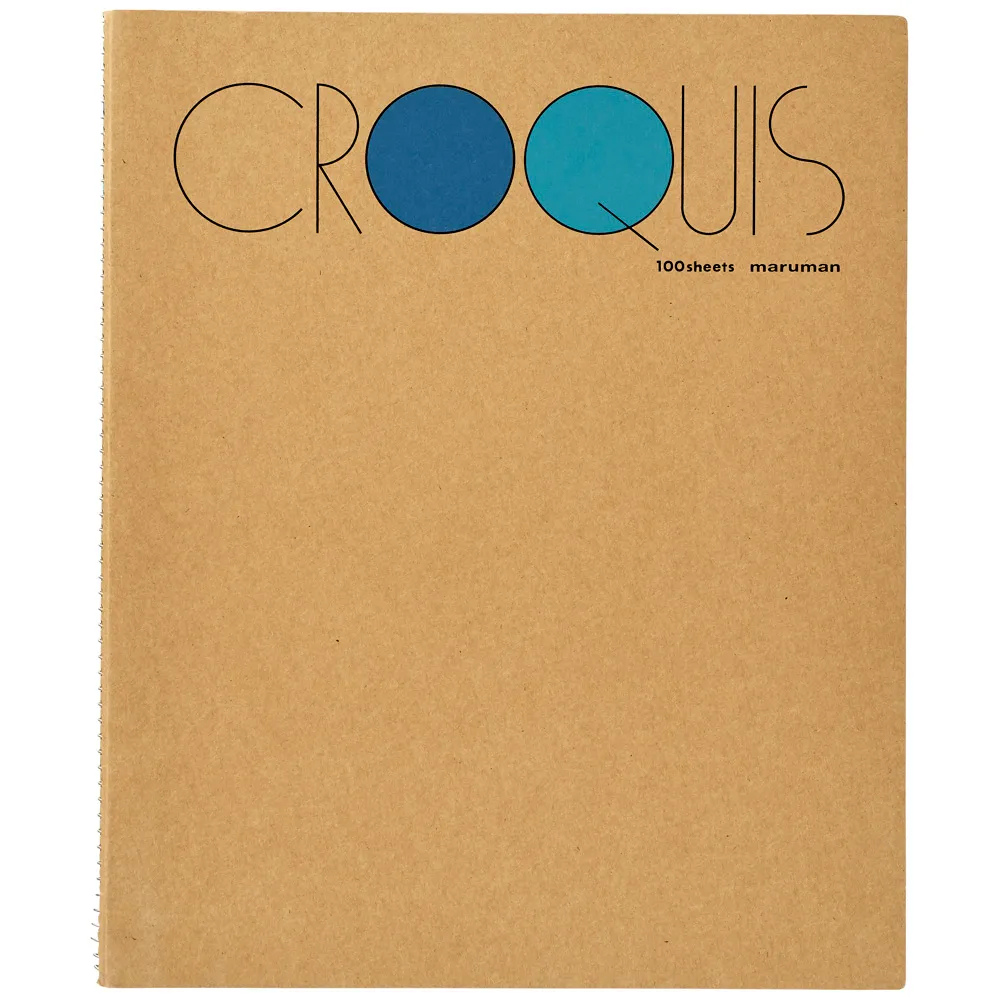 Maruman 302 × 242 Croquis Book White Croquis Paper - Blue