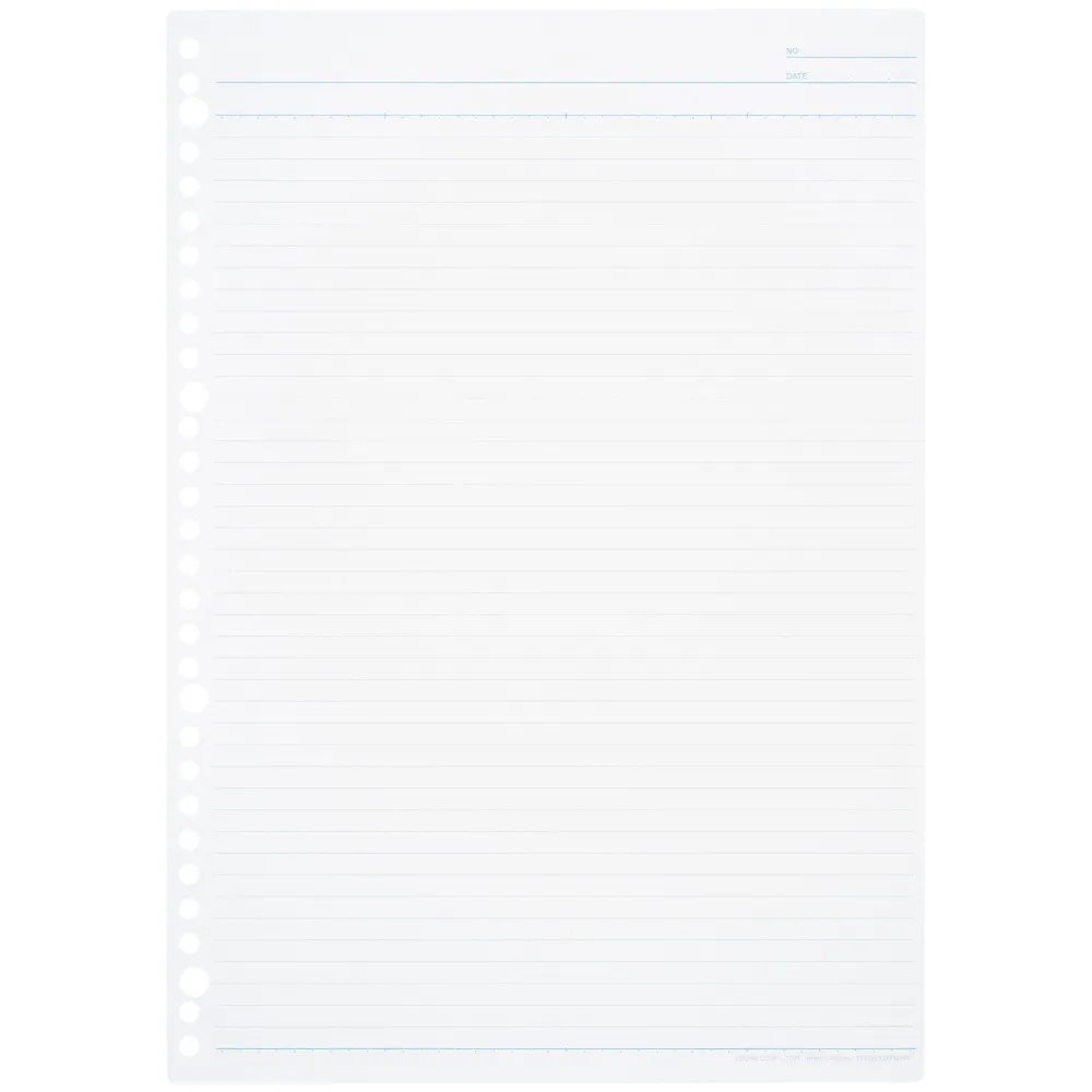 Maruman A4 Loose Leaf 6mm Line 100 sheets