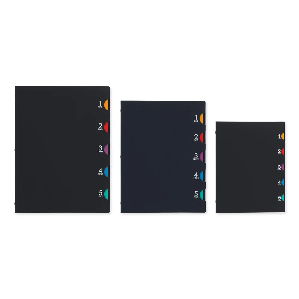 Maruman A5 Binder Five Chart — in use