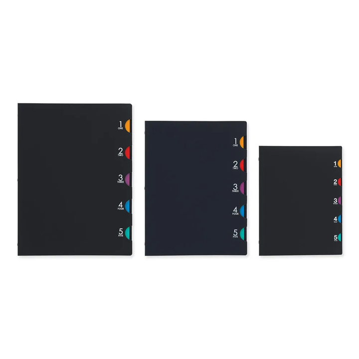 Maruman A5 Binder Five Chart — in use