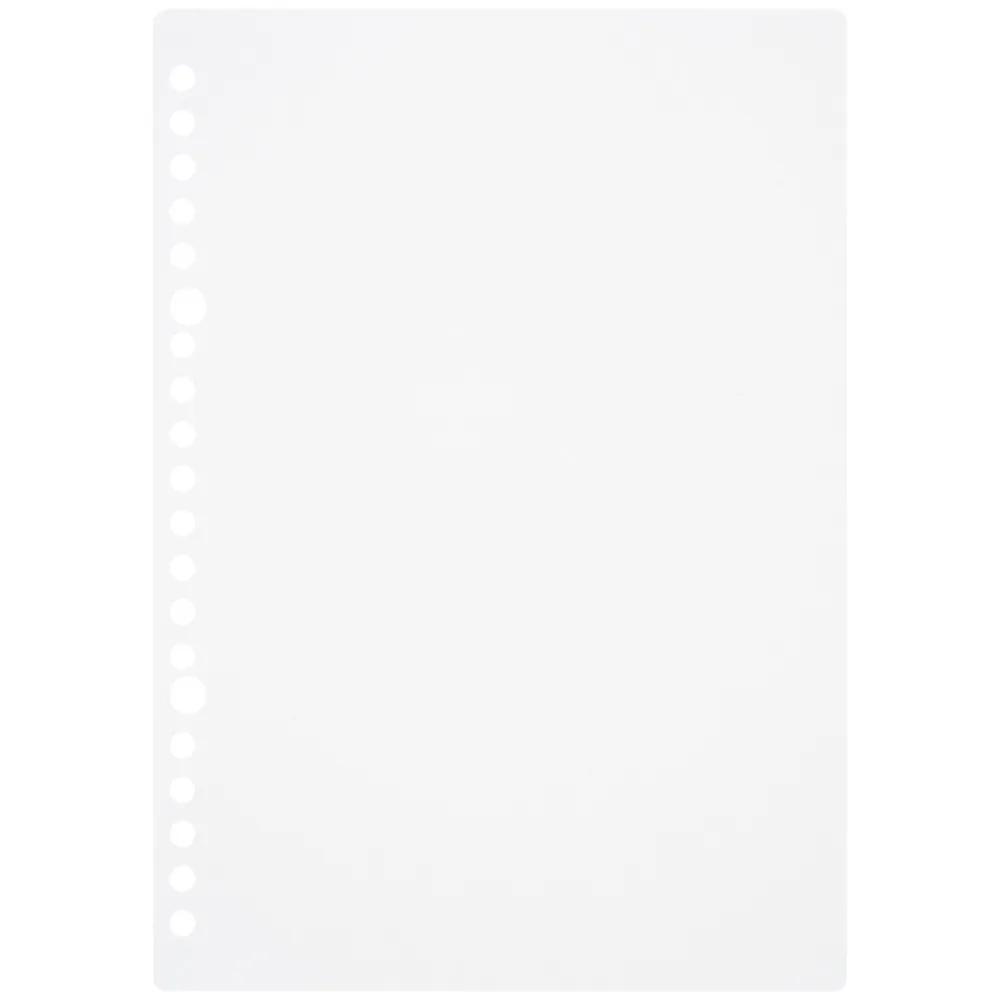 Maruman A5 Loose Leaf Blank 100 sheets — side view