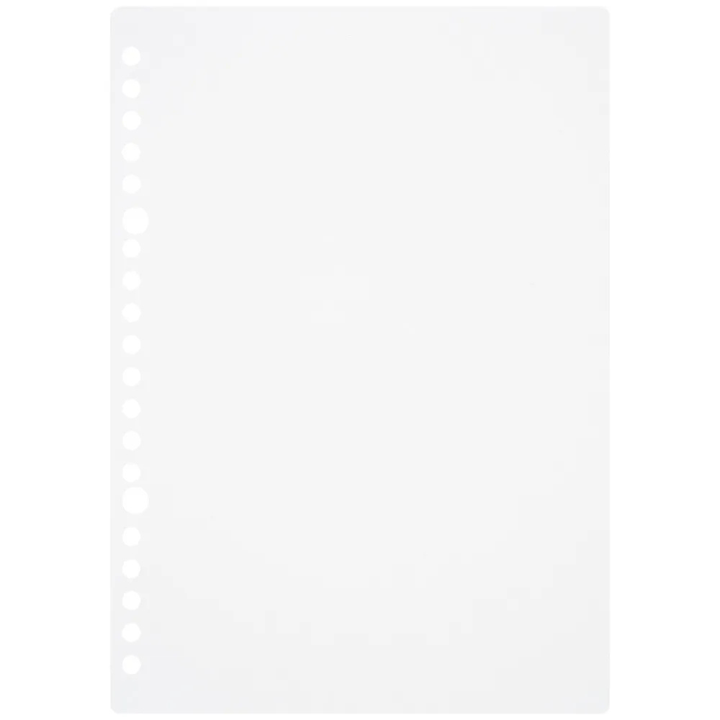 Maruman A5 Loose Leaf Blank 100 sheets — side view