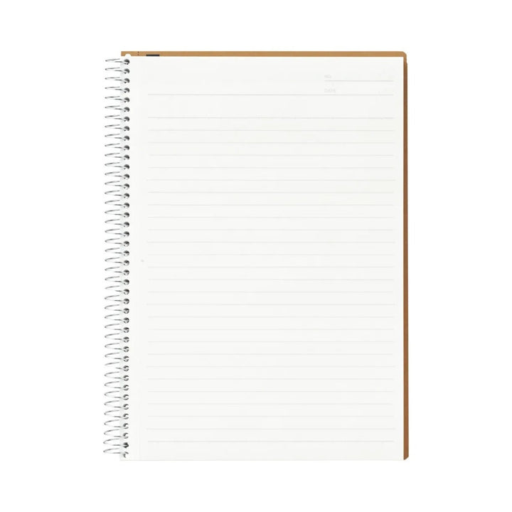 Maruman A5 Spiral Note BASIC Lined 80 sheets — 6.5 mm lined pages with spiral binding