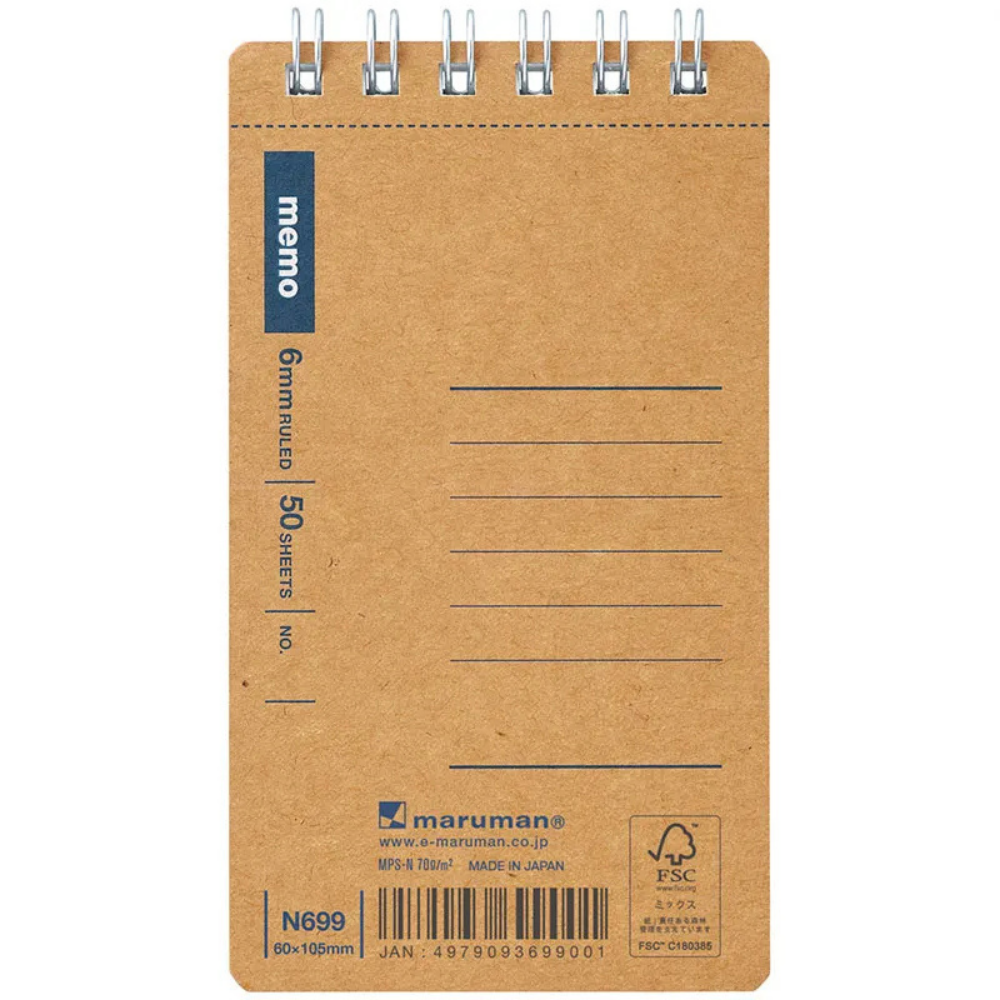 Maruman A7 Slim Memo Craft Cover