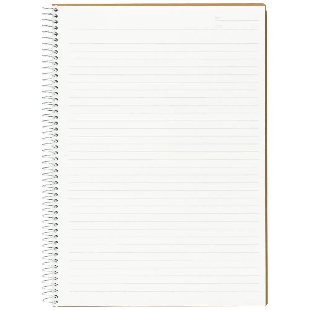 Maruman B5 Spiral Note BASIC Lined 80 sheets — 6.5 mm lined pages with spiral binding