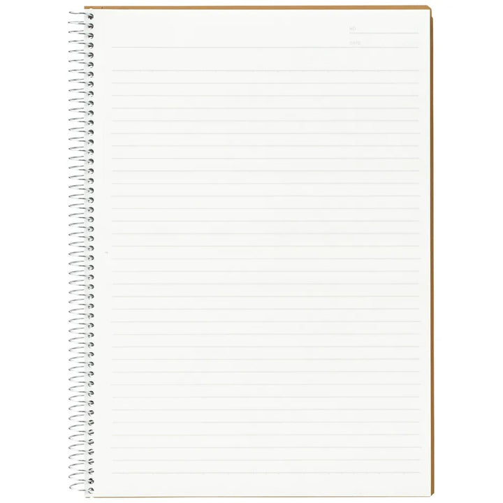 Maruman B5 Spiral Note BASIC Lined 80 sheets — 6.5 mm lined pages with spiral binding