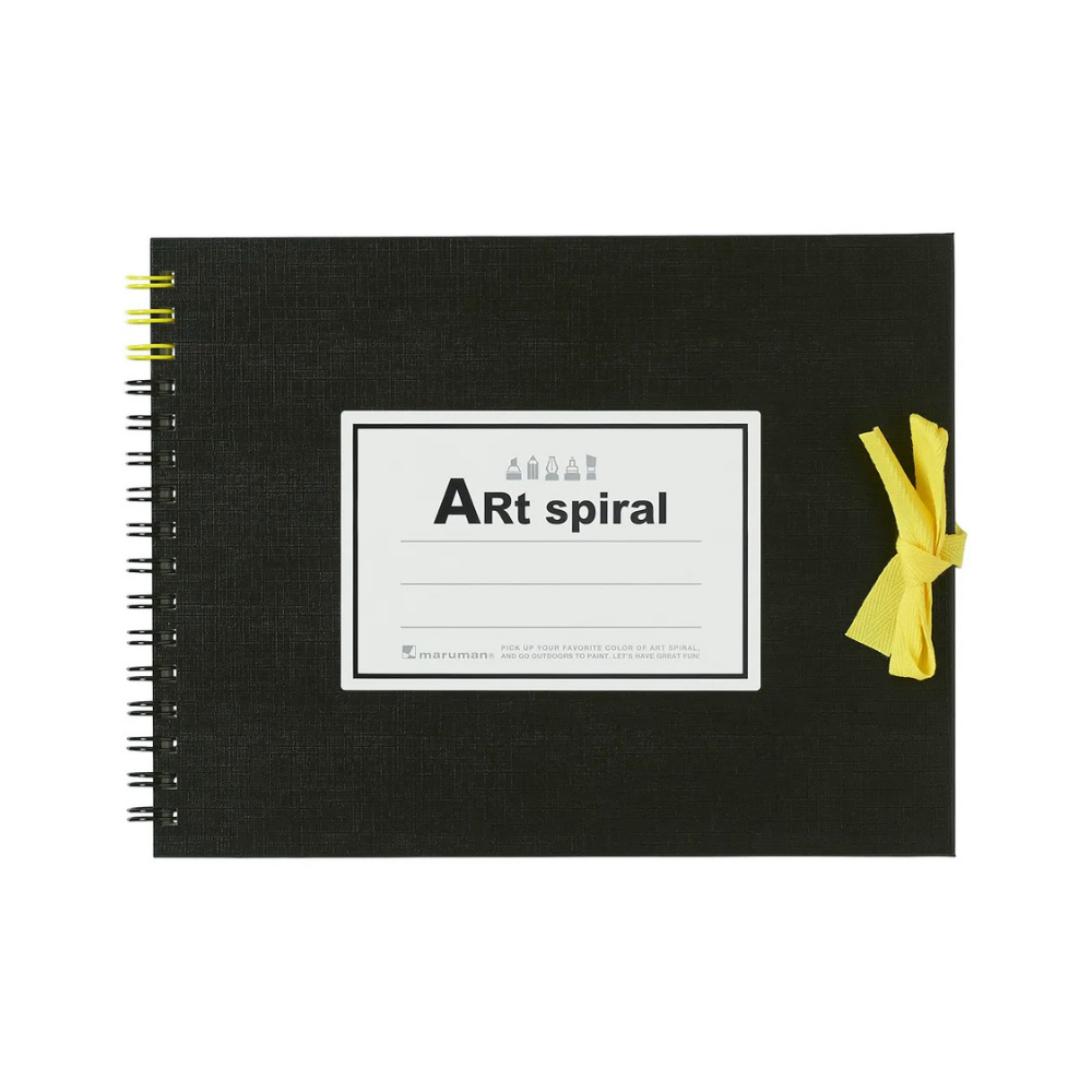 Maruman F0 Sketchbook Art Spiral - Black