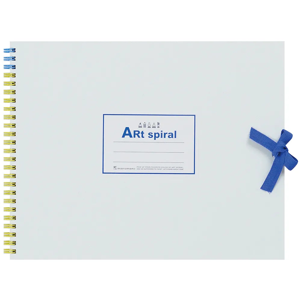 Maruman F3 Sketchbook Art Spiral - White