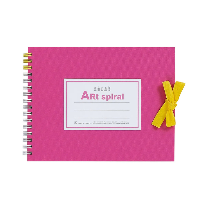 Maruman F0 Sketchbook Art Spiral - Pink