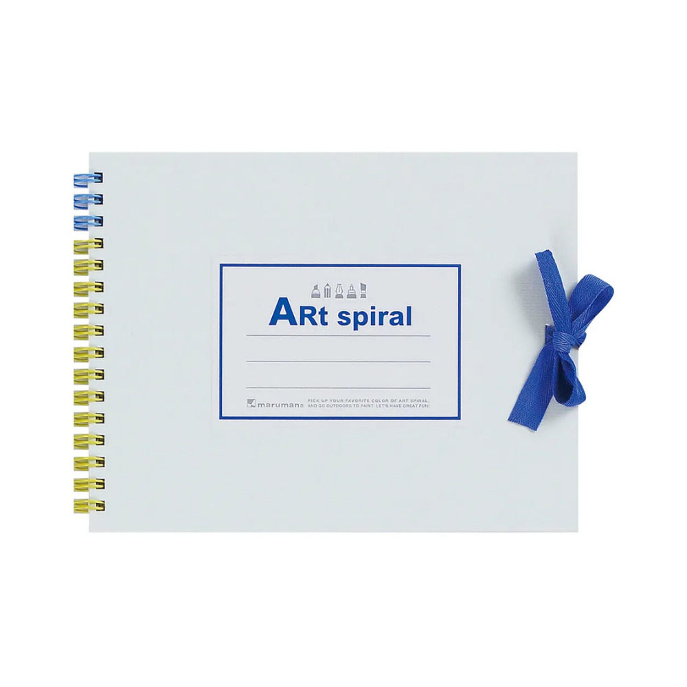 Maruman F0 Sketchbook Art Spiral - White
