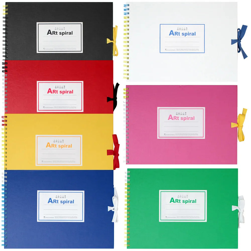 Maruman Art Spiral F1 sketchbook – colour range