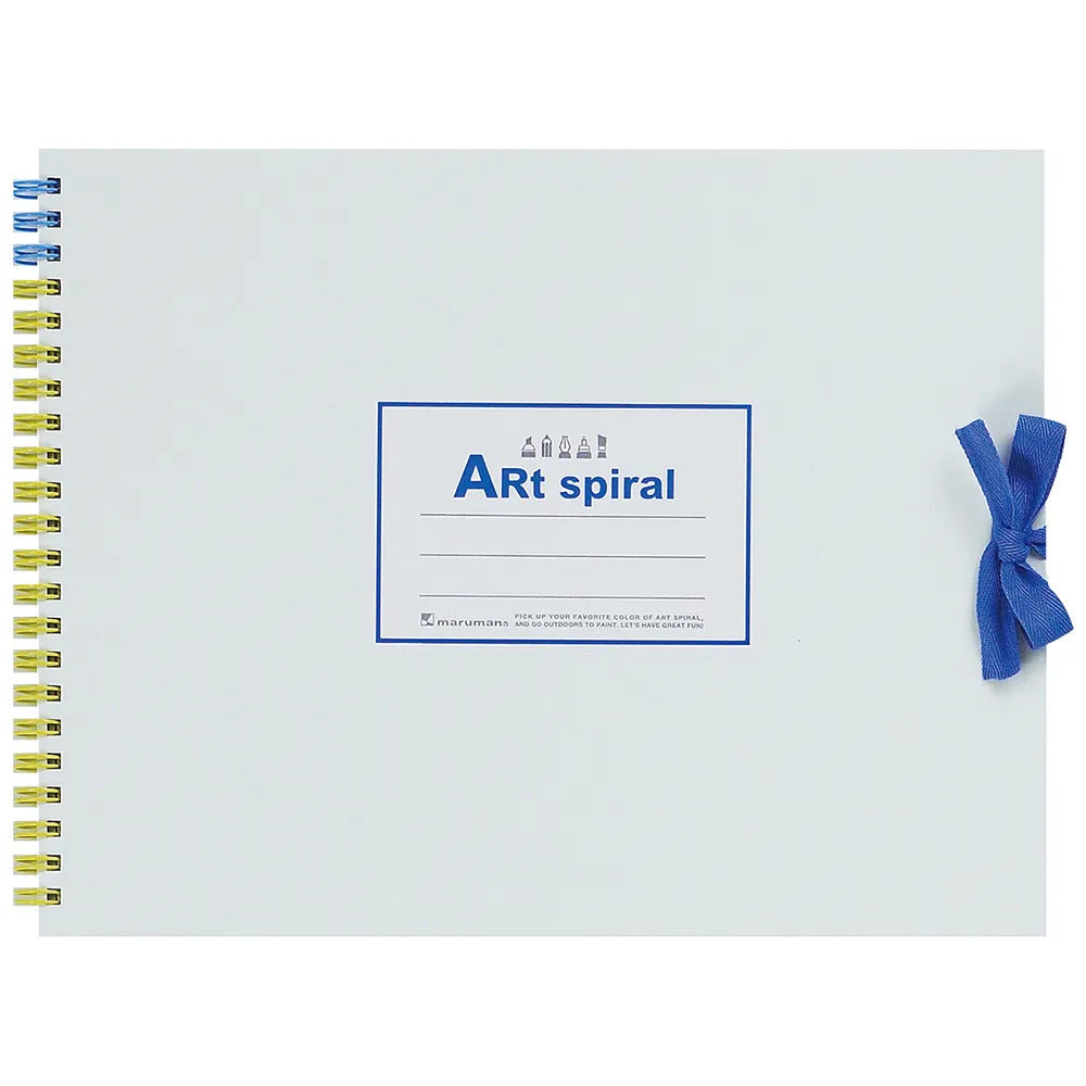 Maruman F1 Sketchbook Art Spiral - White