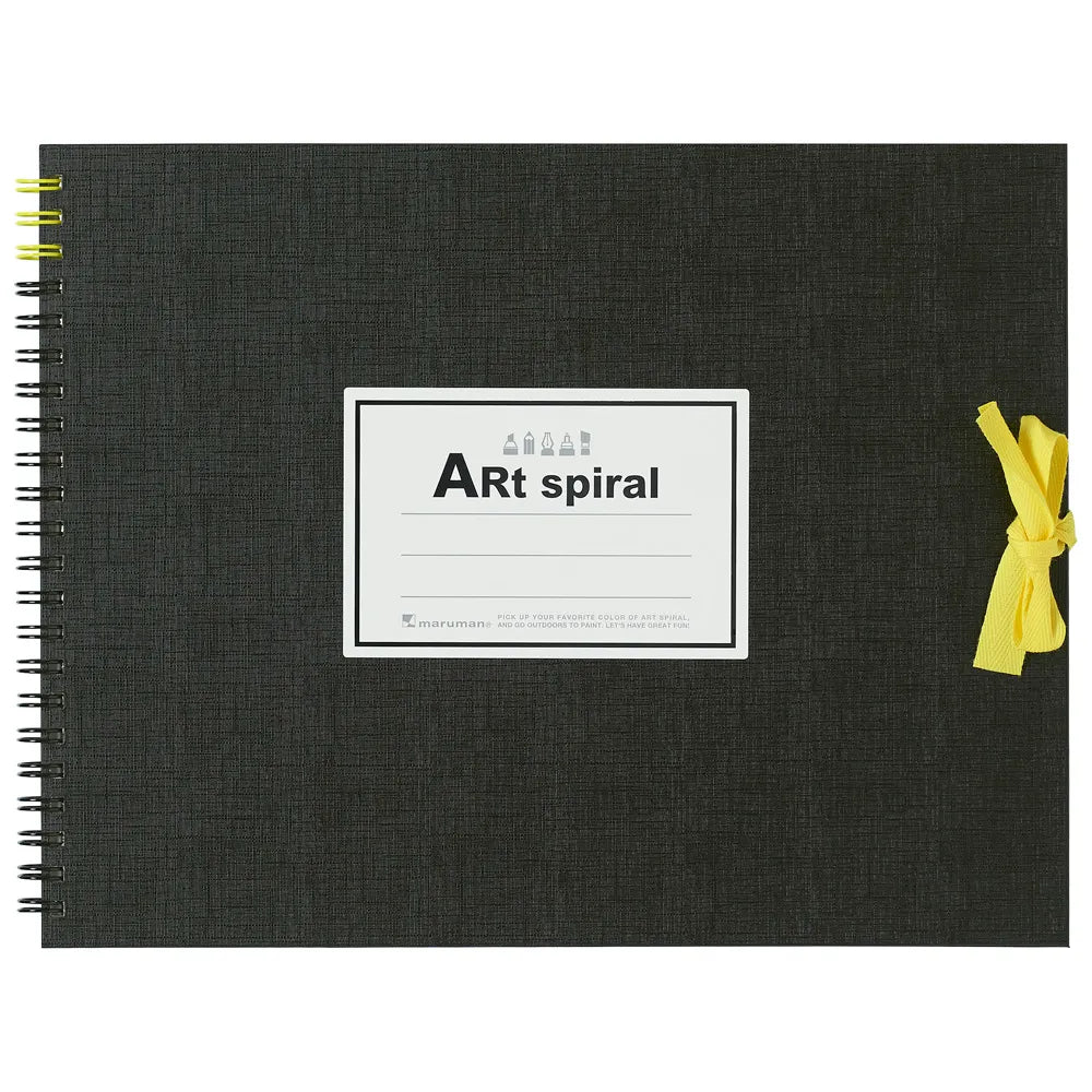 Maruman F2 Sketchbook Art Spiral - Black