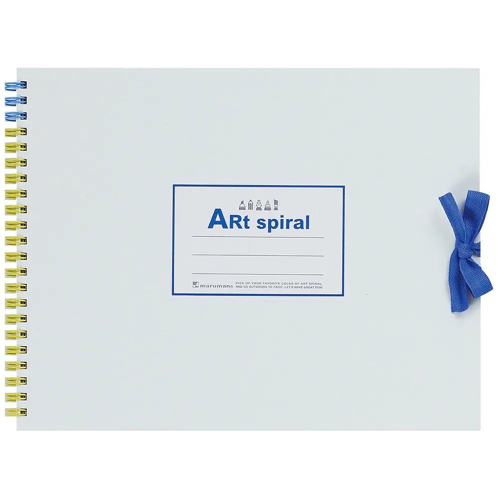 Maruman F2 Sketchbook Art Spiral - White