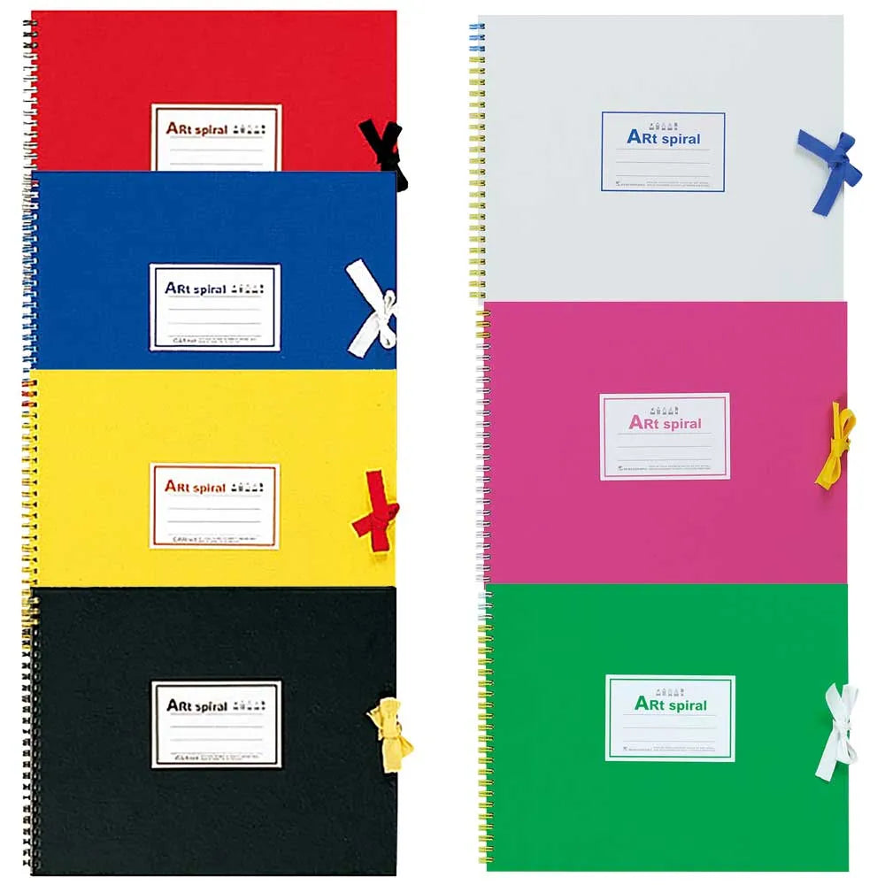 Maruman Art Spiral F3 sketchbook – colour range