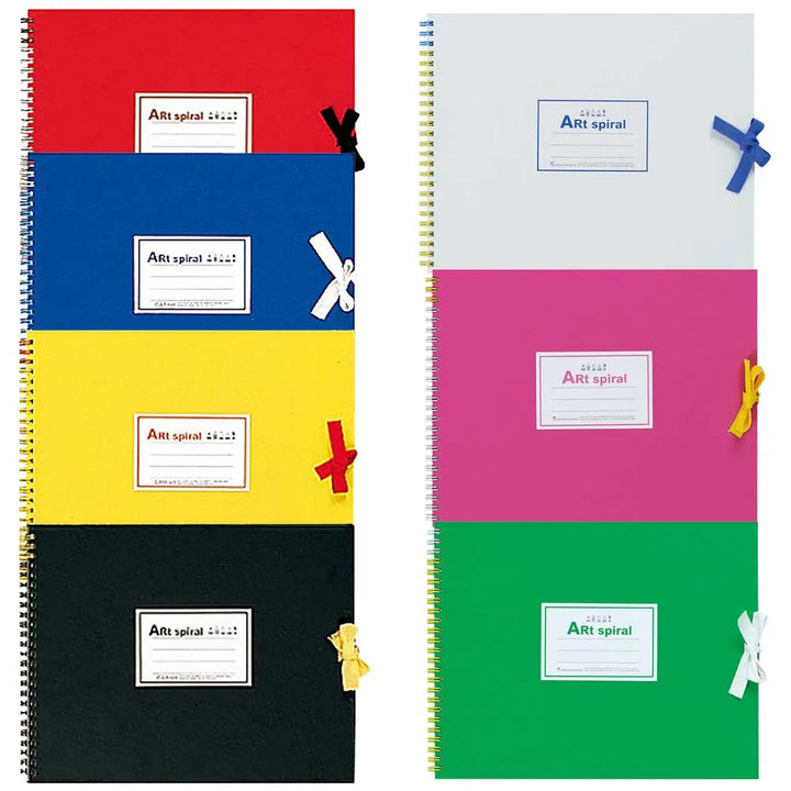 Maruman Art Spiral F3 sketchbook – colour range