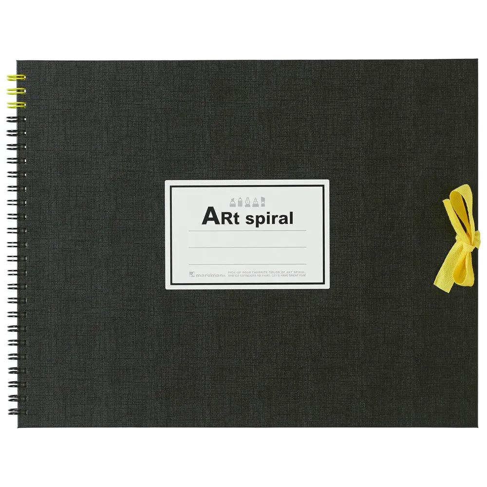 Maruman F3 Sketchbook Art Spiral - Black