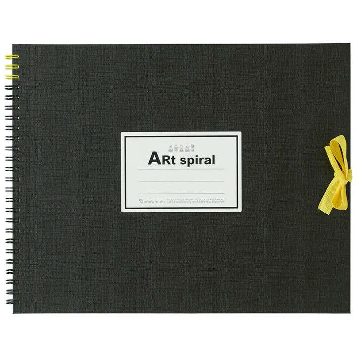 Maruman F3 Sketchbook Art Spiral - Black