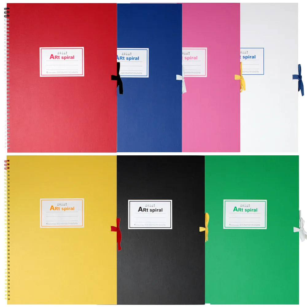 Maruman Art Spiral F4 sketchbook – colour range