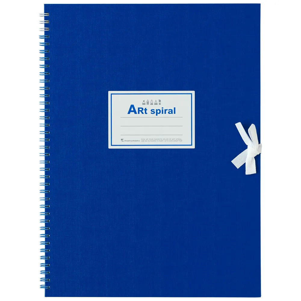Maruman F4 Sketchbook Art Spiral - Blue
