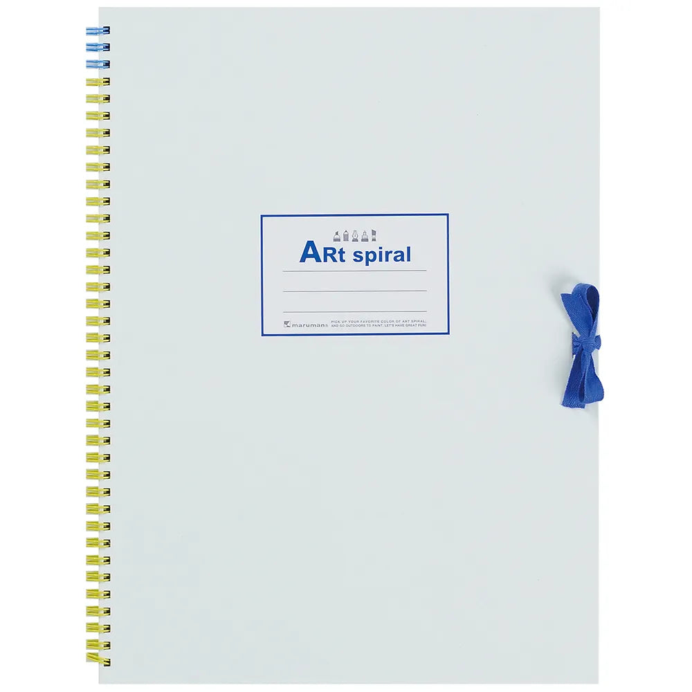 Maruman F4 Sketchbook Art Spiral - White