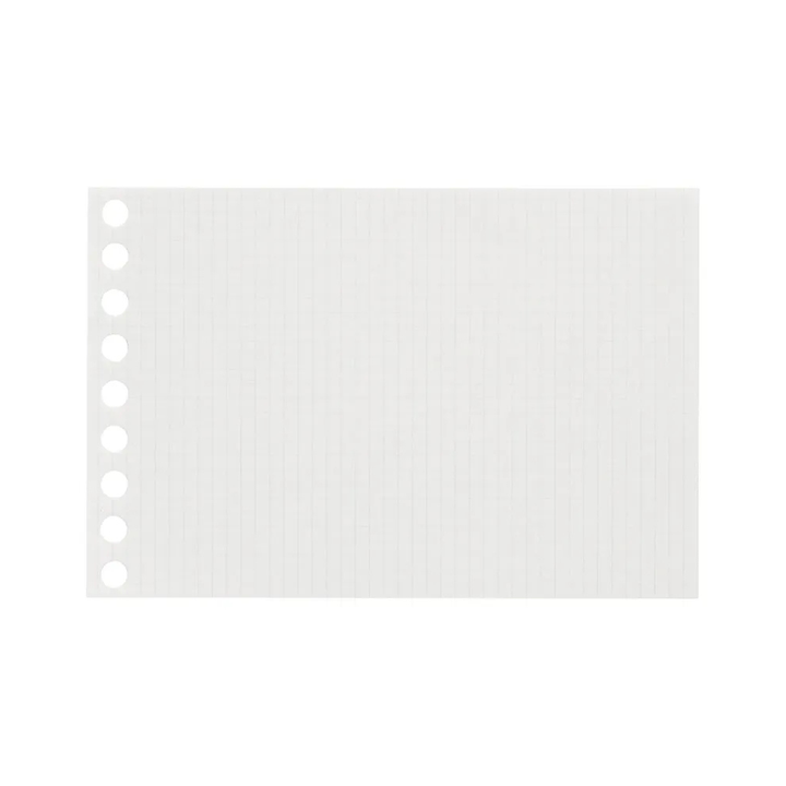 Maruman Mini Size Loose Leaf 3mm Grid Ruled — detail view
