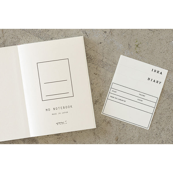 MD Notebook 15th Anniversary Carolin Löbbert A6 Blank Notebook (Limited Edition) – detail view