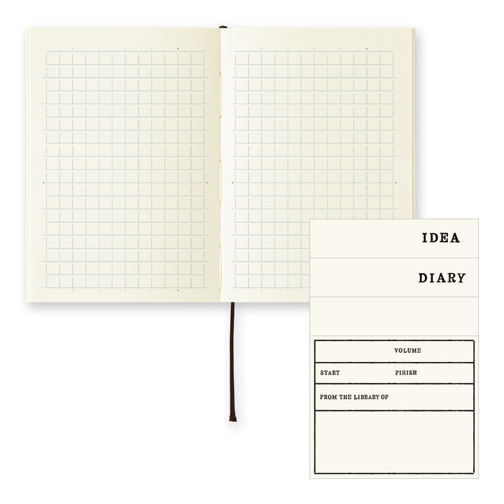 MD Notebook A7 - Grid Lines — ruling detail