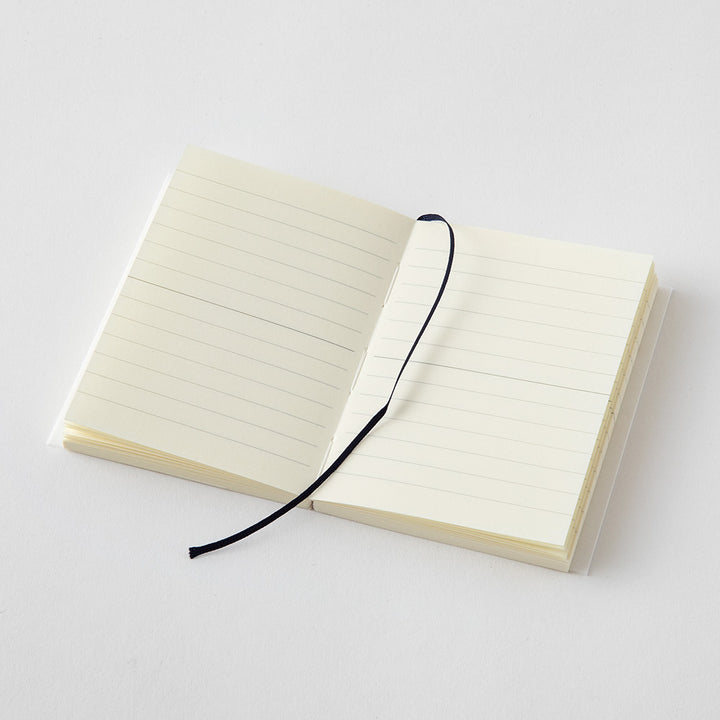MD Notebook A7 - Lined — pocket detail