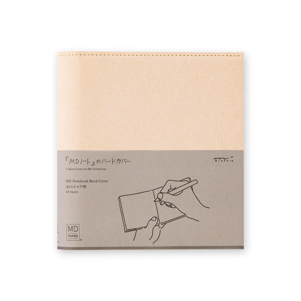 MD Notebook Hardcover A5 Square - Paper, MD Paper, Hardcover, md-notebook-hardcover-a5-square-paper, Paper, Cityluxe