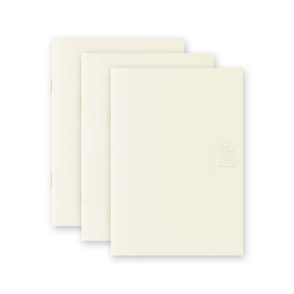 MD Notebook Light A6 - Grid (3pcs/pack) — open spread