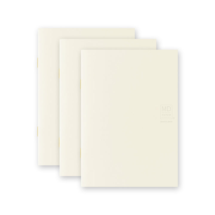 MD Notebook Light A6 - Grid (3pcs/pack) — open spread