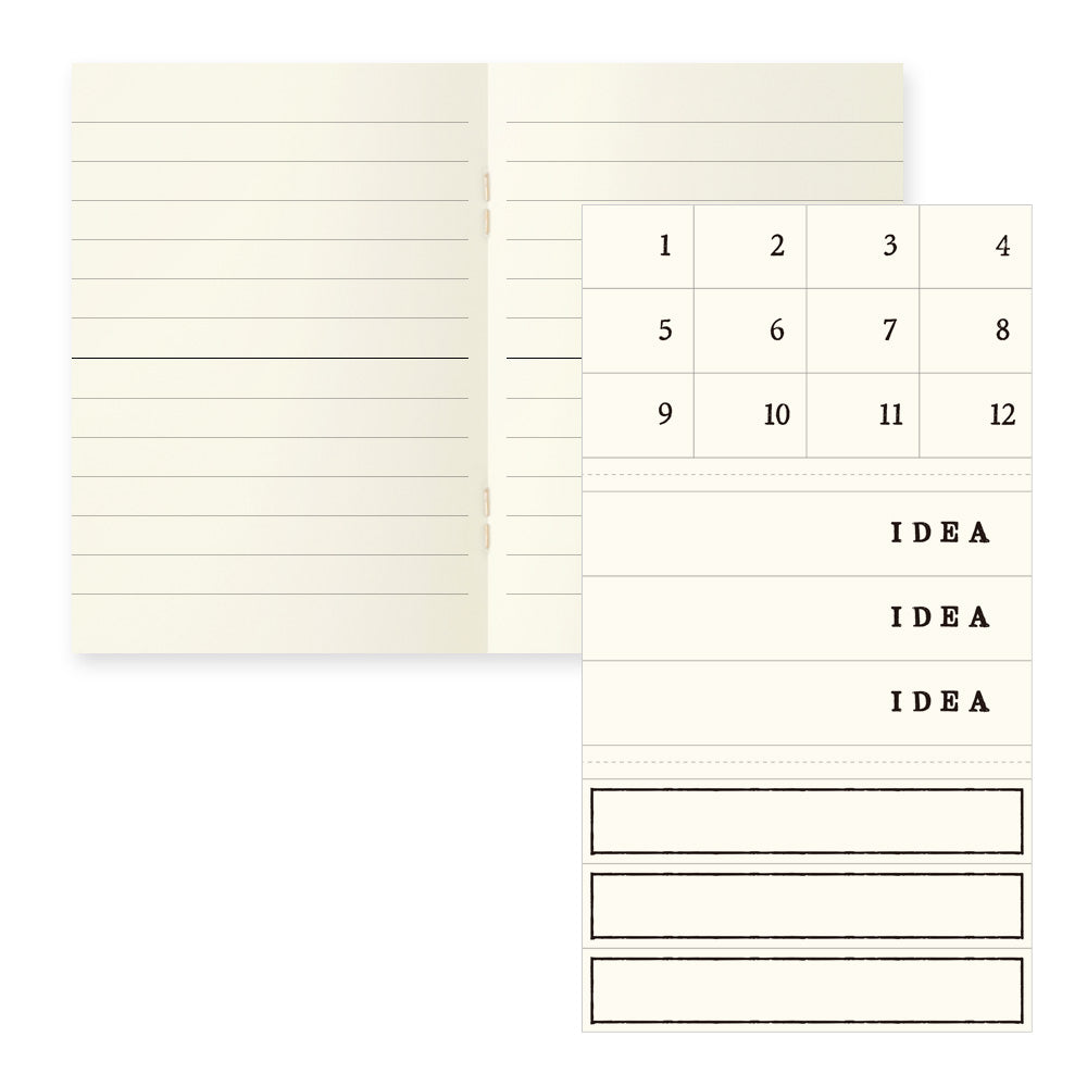 MD Notebook Light A7 - Lined — ruling detail