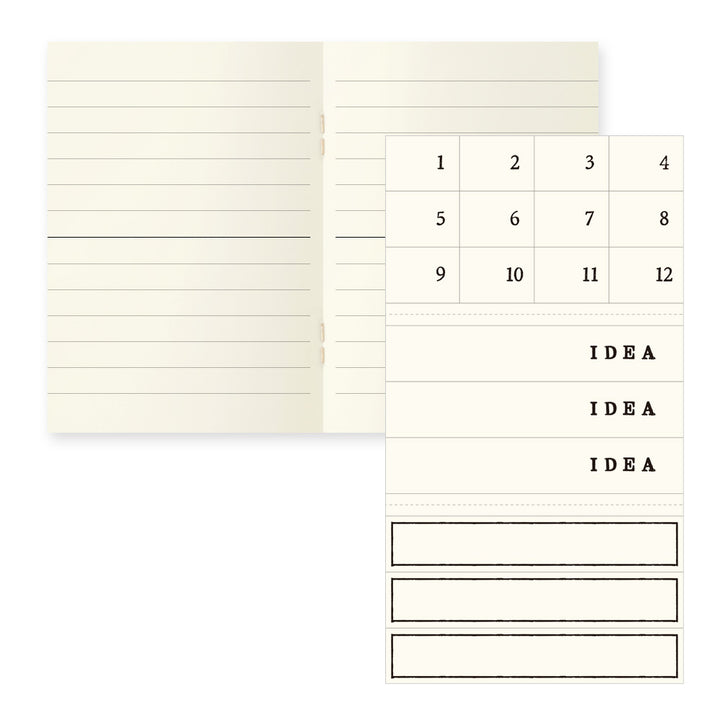 MD Notebook Light A7 - Lined — ruling detail