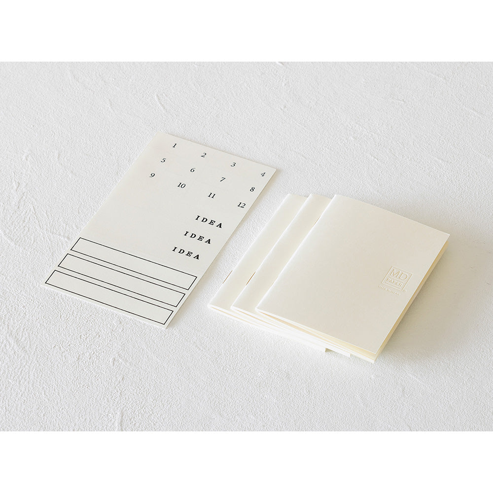 MD Notebook Light A7 - Lined — pocket detail