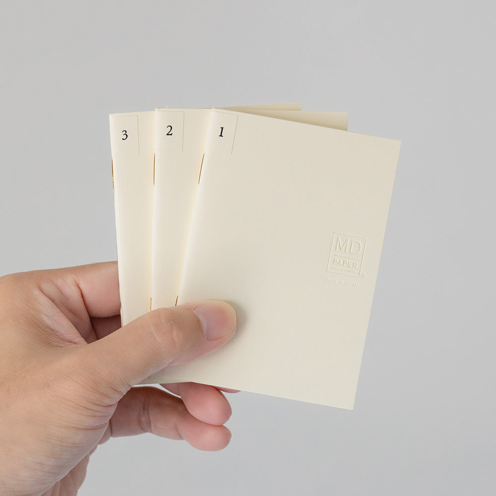 MD Notebook Light A7 - Lined — flat lay