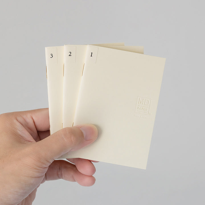 MD Notebook Light A7 - Lined — flat lay