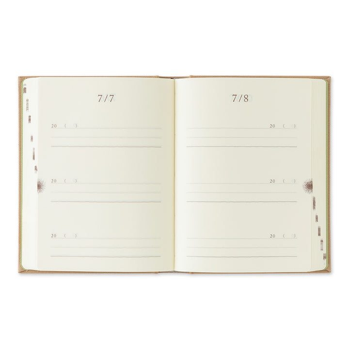Midori 3-Year Diary Gate Mini – Beige, Midori 3-Year Diary, 3-Year Diary, Midori, Cityluxe