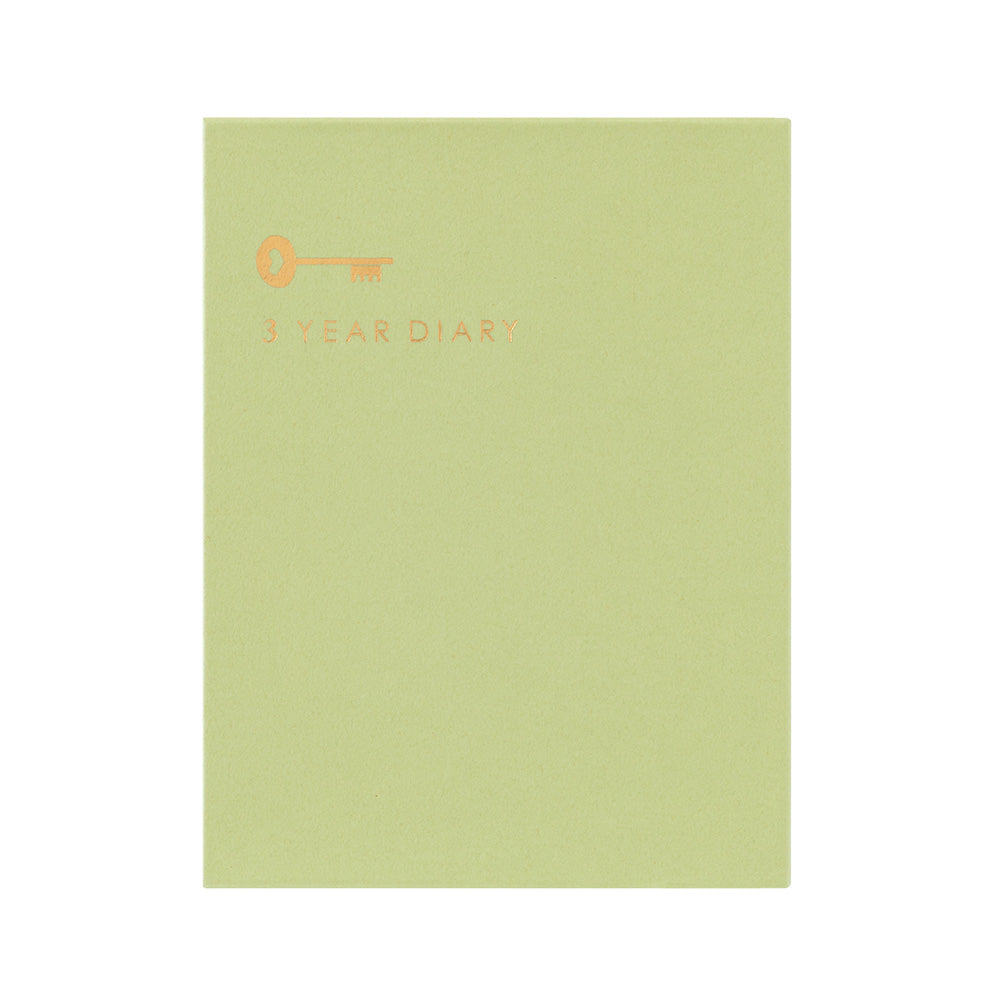 Midori 3-Year Diary Gate Mini – Beige, Midori 3-Year Diary, 3-Year Diary, Midori, Cityluxe