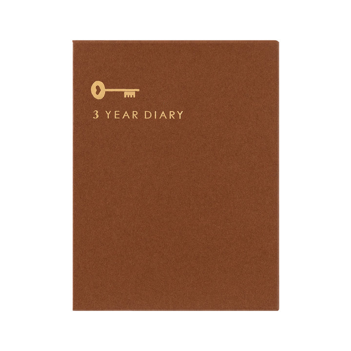 Midori 3-Year Diary Gate Mini – Blue-Purple — Midori md diary &amp; calendar — premium stationery and lifestyle, at Cityluxe Singapore