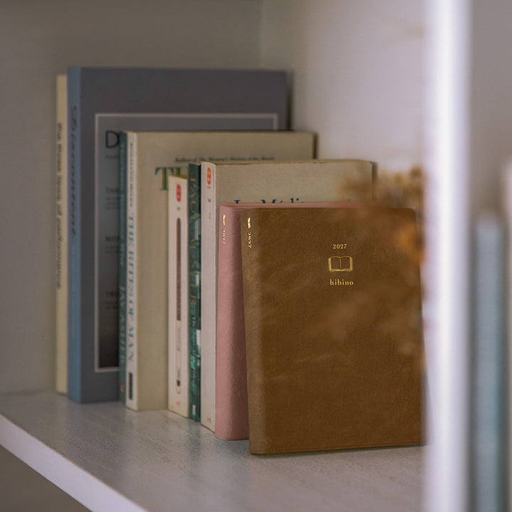 Midori A6 Diary Hibino Pink 2027