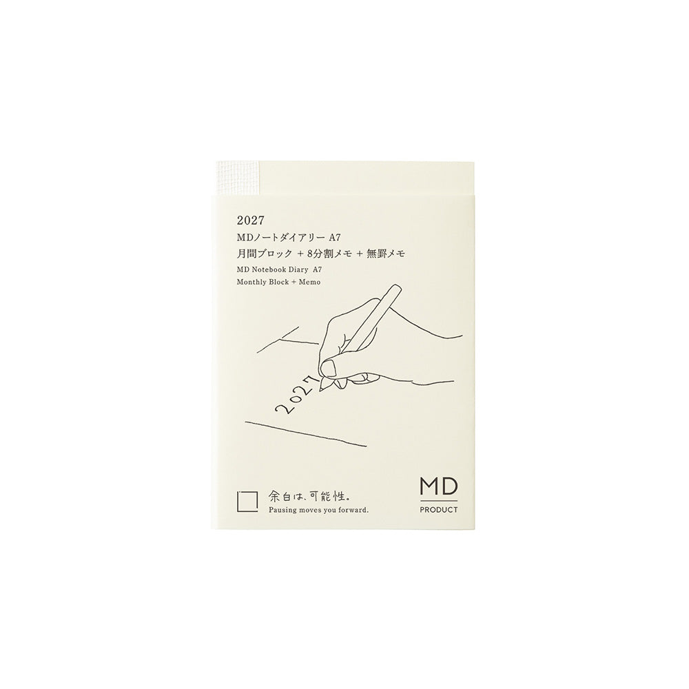 Midori A7 Notebook Diary 2027