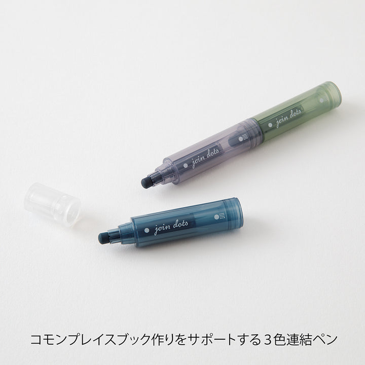 Midori Connecting Pen Join Dots - Dark A