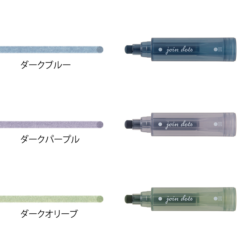 Midori Connecting Pen Join Dots - Dark A
