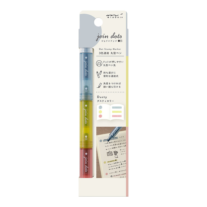 Midori Connecting Pen Join Dots - Dusty A