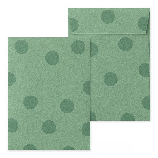 Midori Letter Paper &amp; Envelopes with Stickers 948 Panda A — with packaging