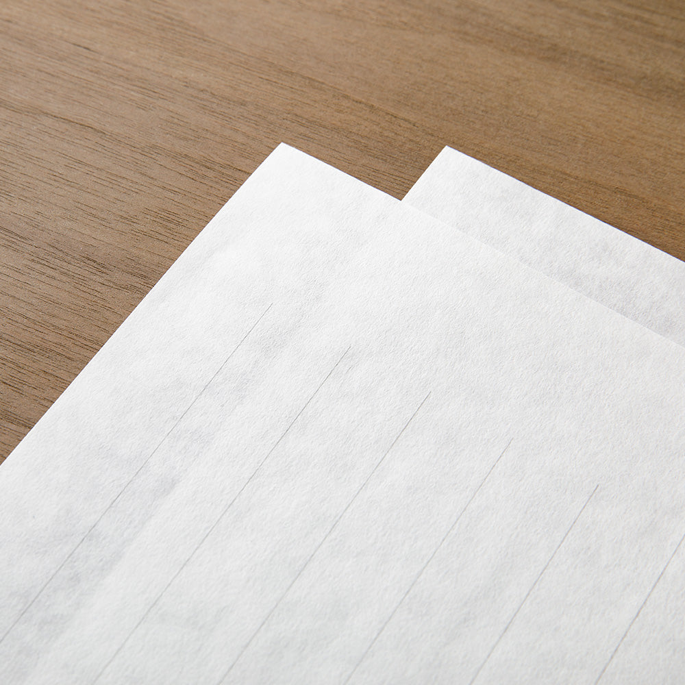Midori Message Letter Pad Kirei - Lined 8 lines — with packaging